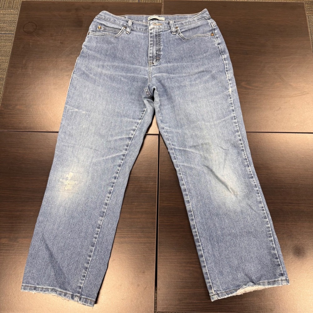 Lee Relaxed Fit At The Waist Jeans Denim Blue‎ Size 10 Petite Short